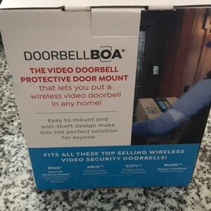 Video Doorbell Protective Door Mount